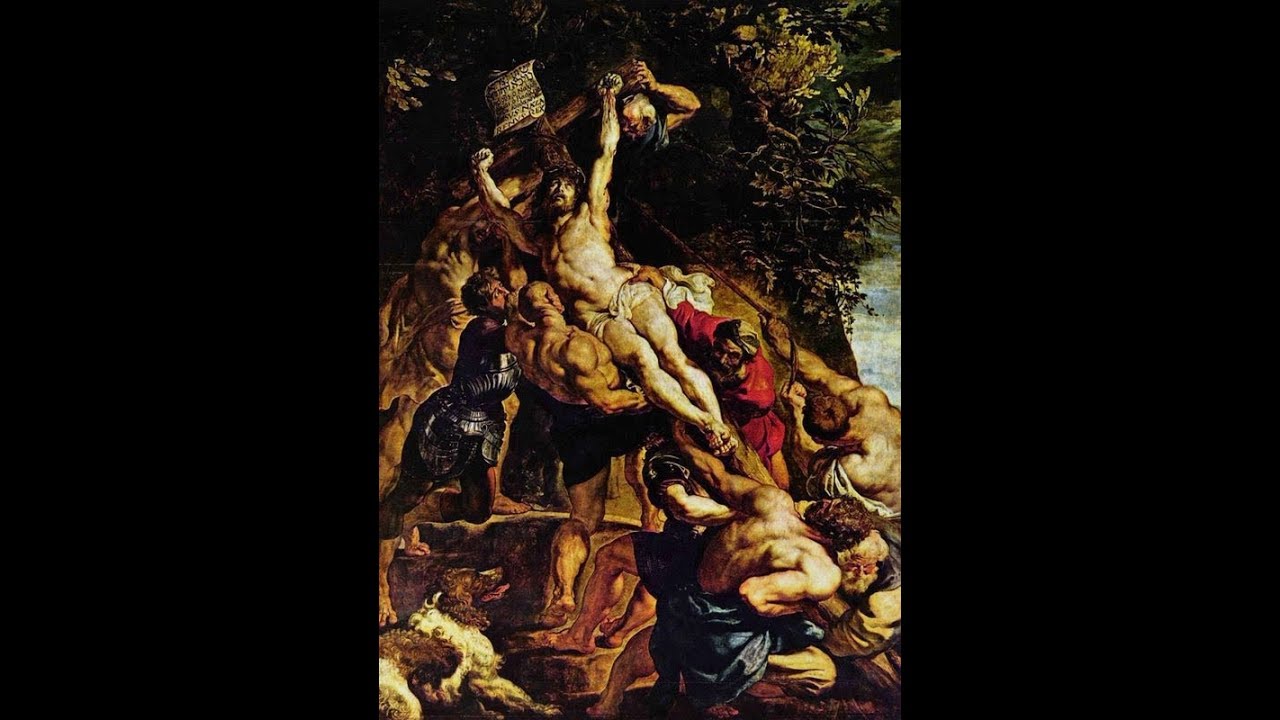 Рубенс водружение креста описание картины