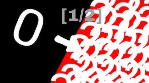 Numbers 0 to T̴͍͍͙̾͒H̴̦͎͔̾͐͛E̴̪͓̫̿͘ R̵̞͙͍̈́̽͑E̴͕̘̾͑͜Ä̴̠̦͔́͘͝L̴͚̟̝̔͆ E̴̺̝̠͛̓́N̵͔̪̦̒̽̕D̵̺͍̓͜͝ (1/2)