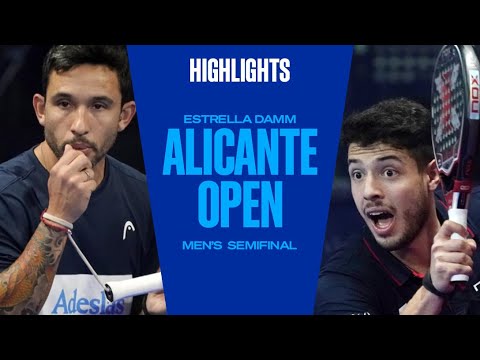 Highlights Semifinal (Galán/Lebrón vs Sanyo/Tapia) Estrella Damm Alicante Open 2022