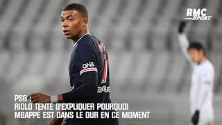 PSG : Riolo tente d'expliquer pourquoi Mbappé est dans le dur en ce moment