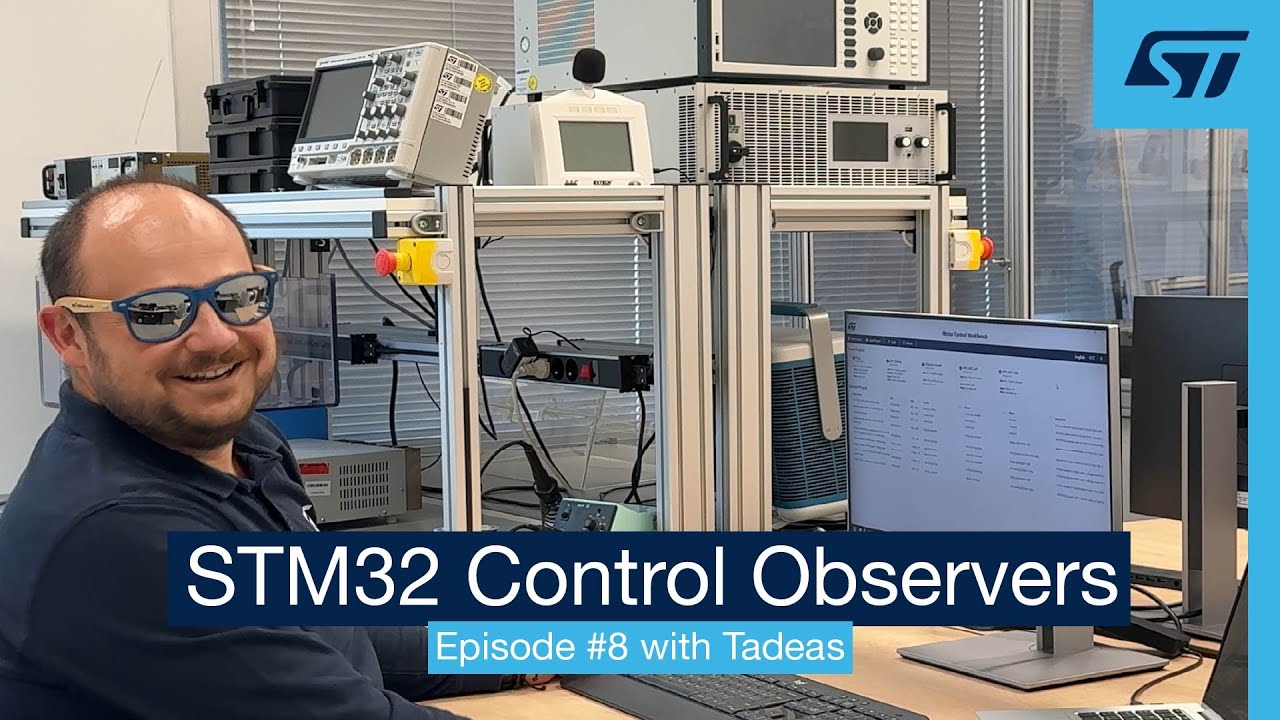 Discover Motor Control Observers with our STM32 expert