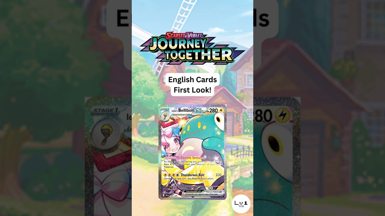 Pokemon TCG Journey Together - First Look ⚡