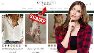 Kate and Wendy Clothing Review 🚨 Legit Fashion Brand or Online Scam?