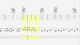 Video thumbnail of "Ukulele Tab - 7 Years - Guitar Chords (Capo 5)-  Lukas Graham - Notes"