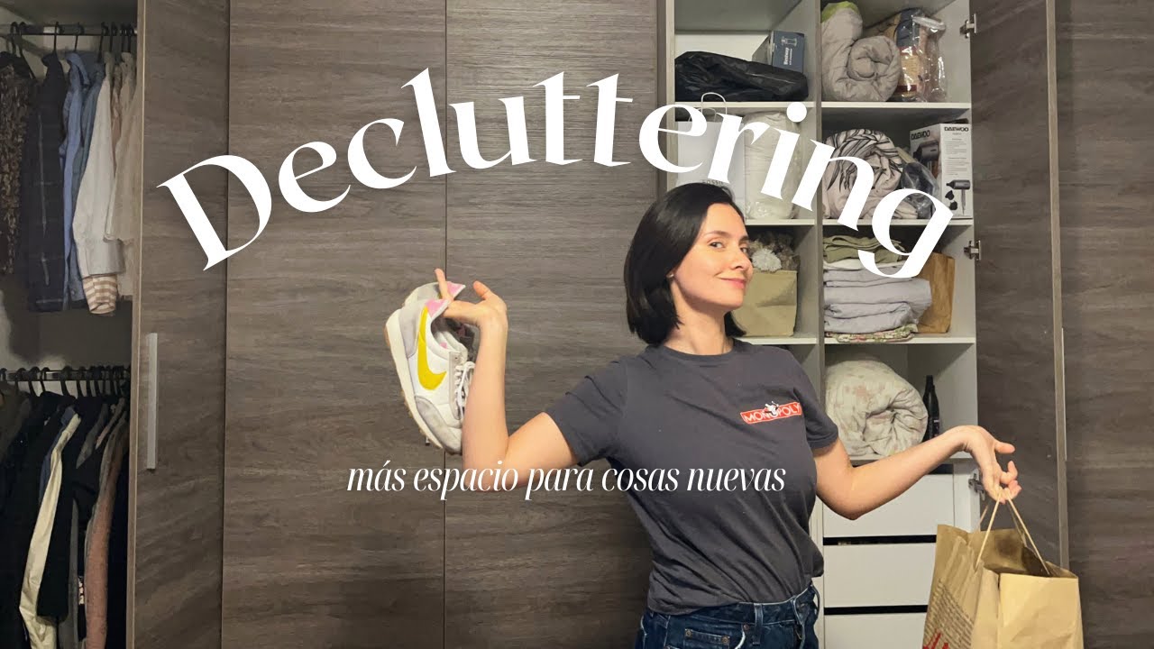 Viviendo sola: limpieza y organización de mi armario. Lo que me gusta, lo que no y lo viejo