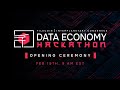 Data economy hackathon opening ceremony