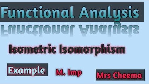 Functional Analysis| Isometric Isomorphism| dual or conjugate space of R^n is R^n | Mrs Cheema