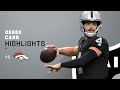 Derek Carr Highlights vs. Denver Broncos | NFL 2021 Highlights