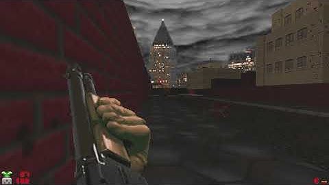 DOOM 2: Rectilinia Map 4 "Chaingun Alley"