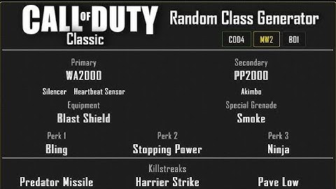 MW2 - Terminal Domination (25-15) Random Class Generator #217 [2022]