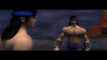 Part 3 - Ultimate Mortal Kombat Shaolin Monks Blue Pants Liu Kang Playthrough - Evil Monastery