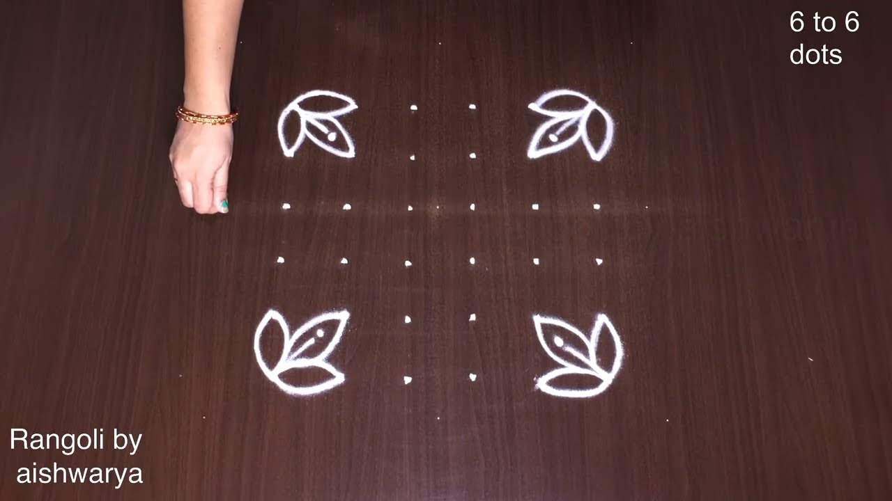 Kaise Banate Hain Easy Special Rangoli