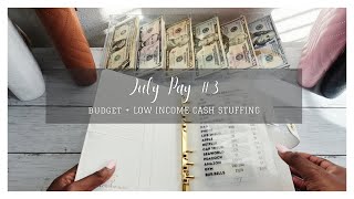JULY PAY #3 BUDGET BREAKDOWN + $1679 CASH ENVELOPE STUFFING| TAYLORBUDGETS