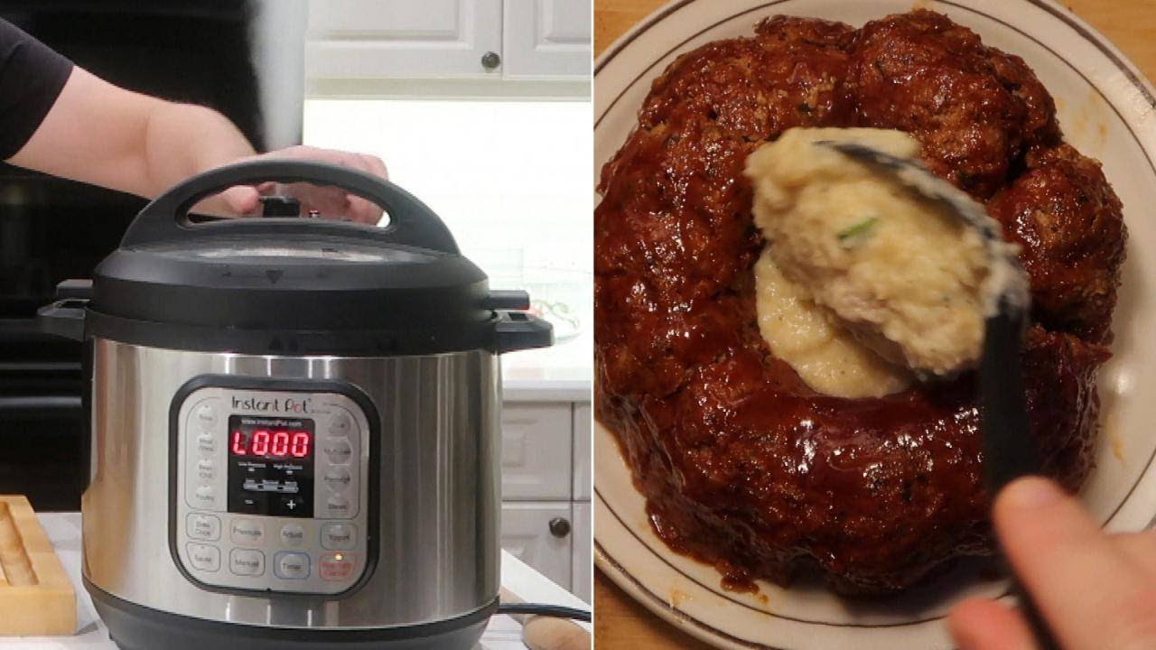 Instant Pot Meatloaf and Mashed Potatoes | Rachael Ray Show