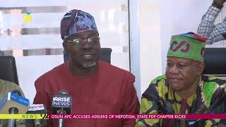 Osun APC Accuses Adeleke Of Nepotism, State PDP Chapter Kicks