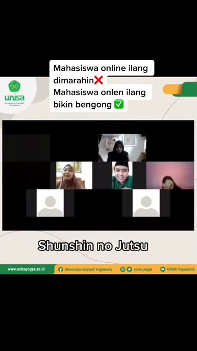 Status wa lucu: Aksi mahasiswa menghilang ala ninja saat kuliah online terbaru