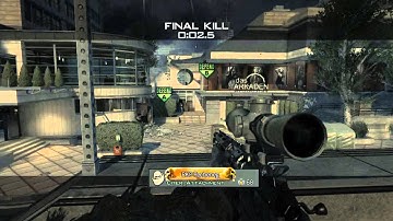 MW3 - Nice Search and Destroy final killcam