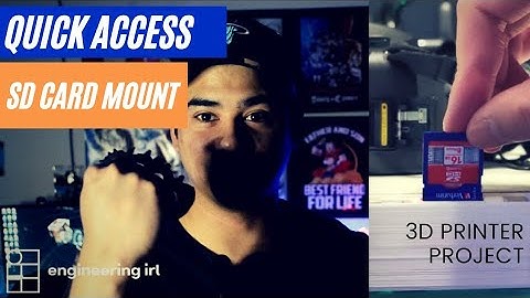 Quick Access SD Card Desk Mount - Engineering Project