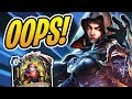 Comeback After a Terrible Mistake? | Auto Complete Battlecry Rogue | Rise of Shadows | Hearthstone