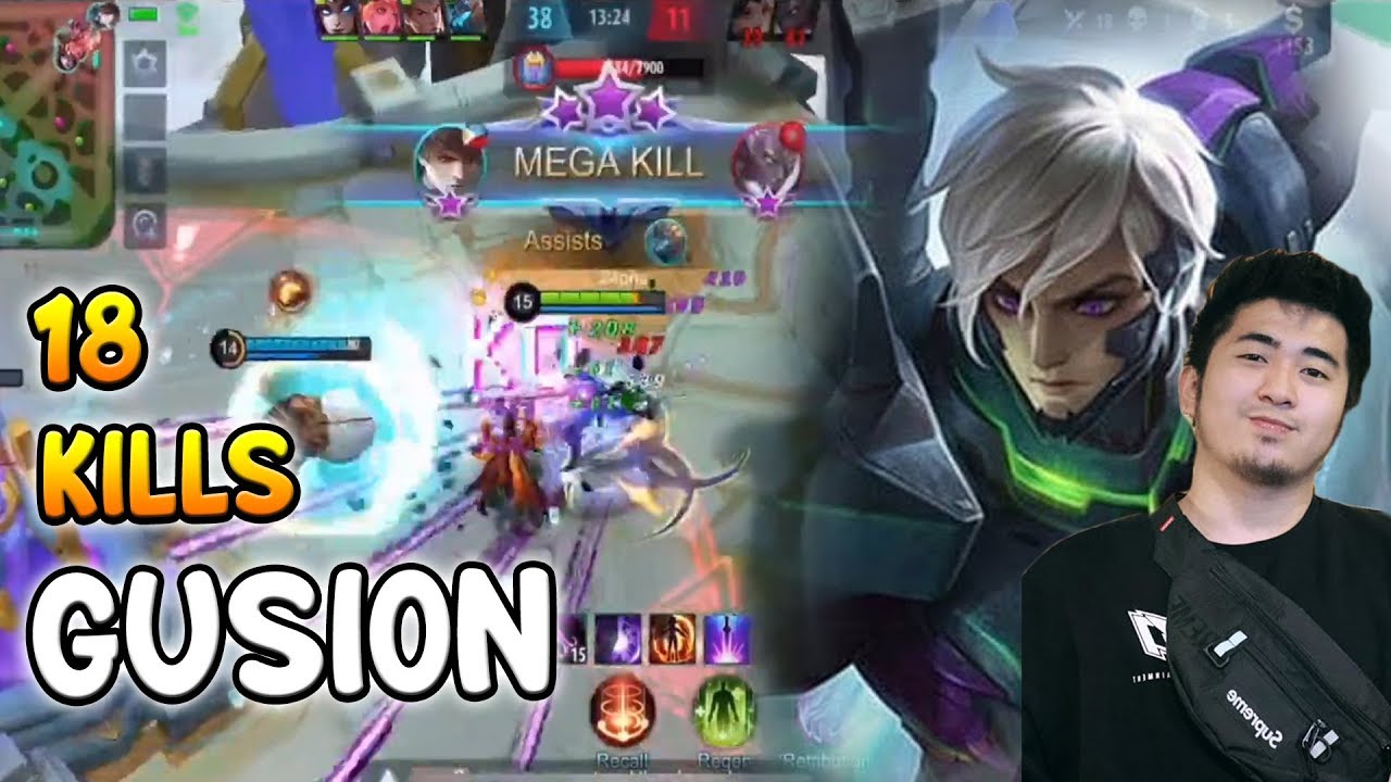 grabe GUSION ni Z4PNU 18-3 lang naman ang SCORE!!