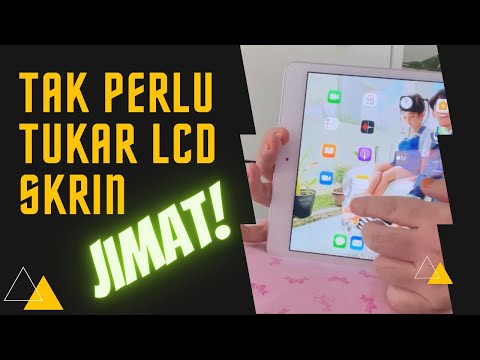 Cara Baiki Skrin Ipad Rosak / Berkelip Tanpa Tukar LCD | How to fix flickering  ipad screen