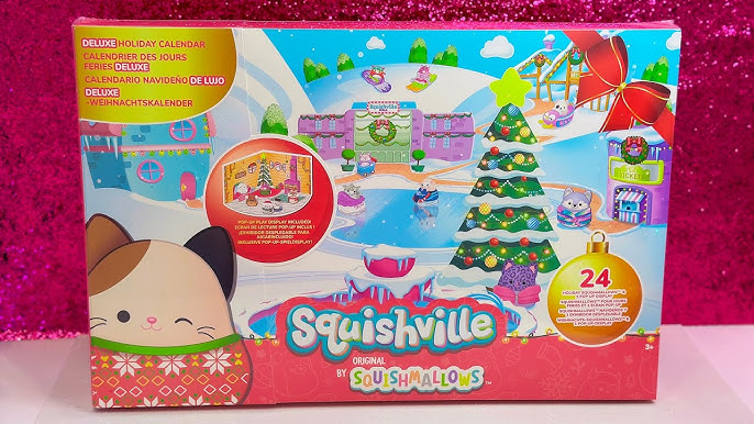 Unboxing Squishville Squishmallows Holiday Deluxe Advent Calendar 2023