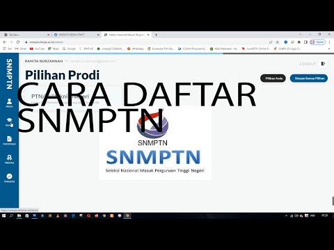 CARA MUDAH DAFTAR SNMPTN