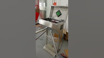 Turnstile gate control by computer