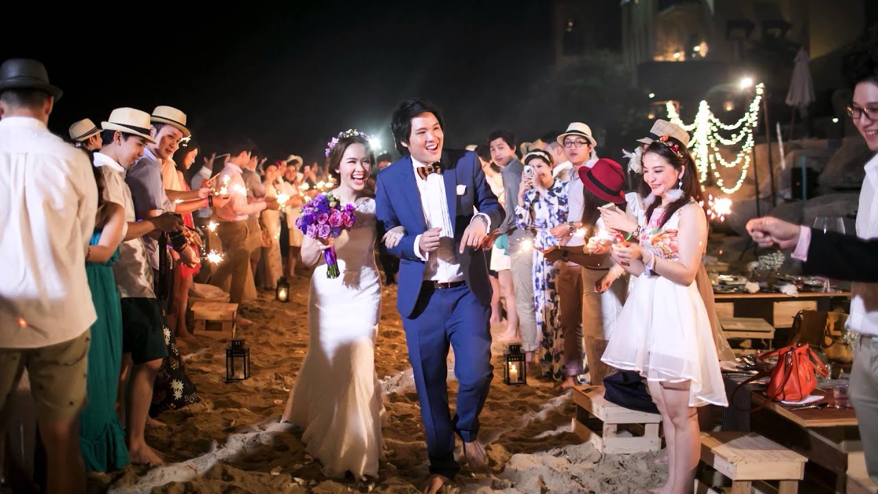 Maew Tong Wedding Reception Slideshow Youtube