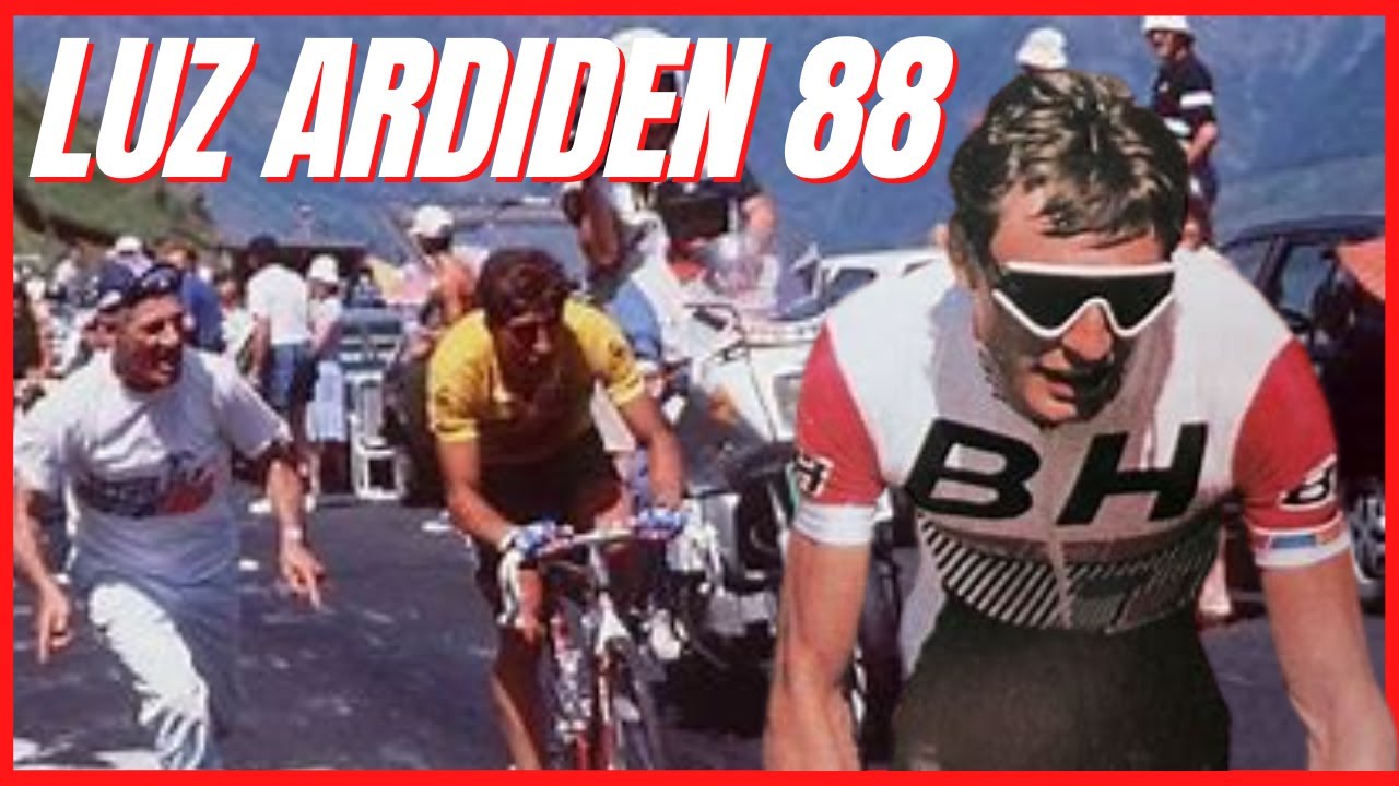 LALE CUBINO, PEDRO DELGADO y el “agua milagrosa” - LUZ ARDIDEN. Tour de Francia 1988.