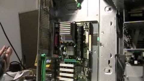 scrapping a computer for gold , parts