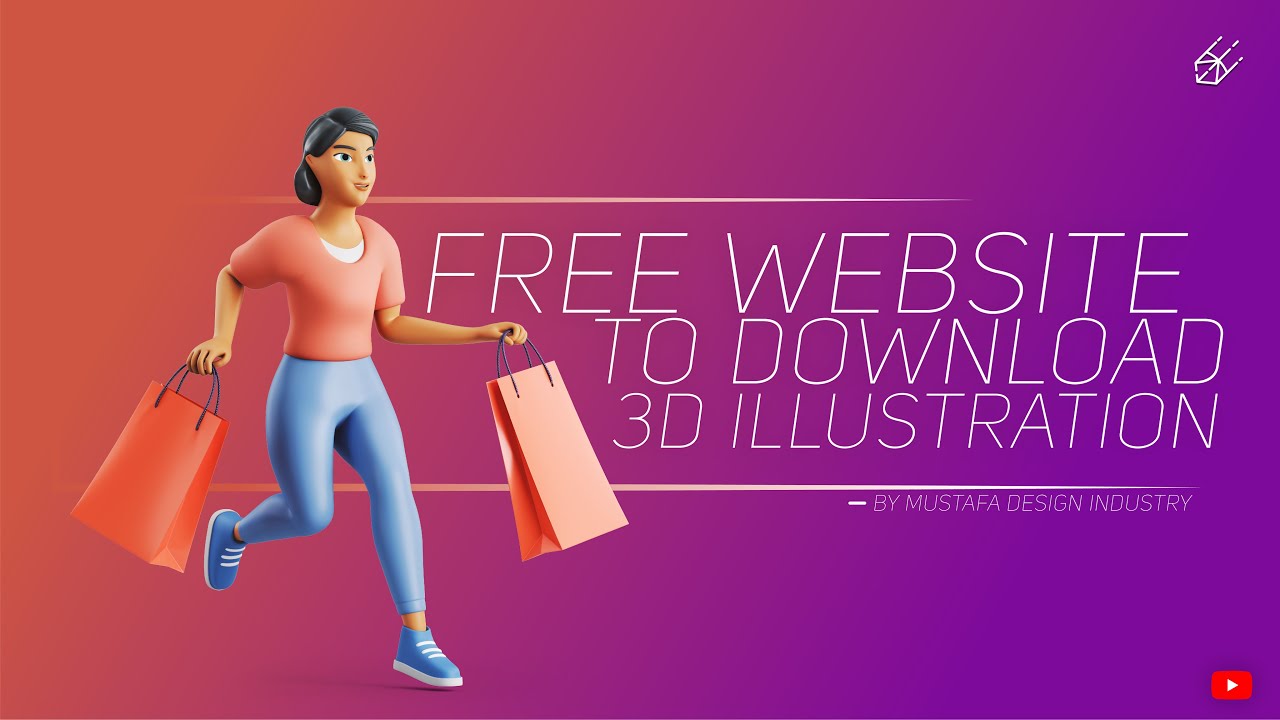 Free 3D illustrations for Web design - Free Design Resources | 3D ...