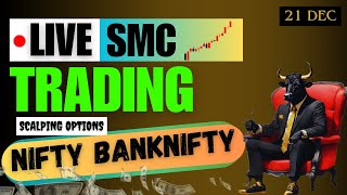 LIVE TRADING BANK NIFTY OPTIONS |  | Nifty Prediction Live || DT4B Trader