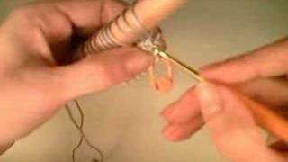 Working In The Round With Broomstick Lace