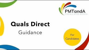 Using Quals Direct | As a Candidate