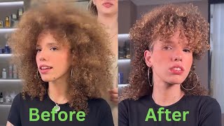 Extreme Hair Transformations! 💇‍♀️ Shocking Before & After Salon Makeovers #haircut  #satisfying 