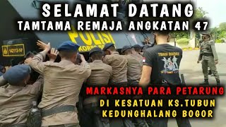 Pembinaan Tradisi masuk kesatuan Ks.Tubun Kedunghalang - Resimen II Pelopor Tamtama 47