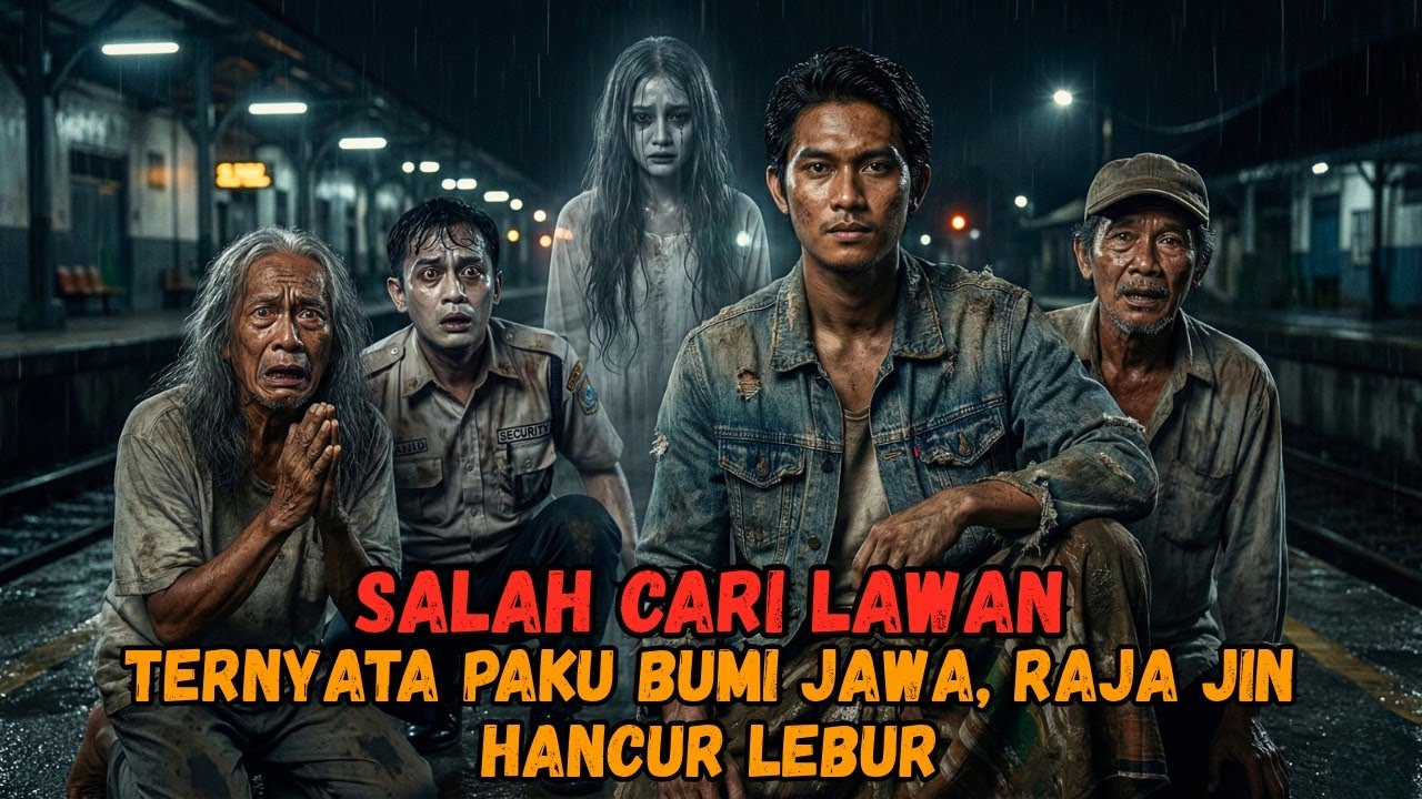 TIDUR DI EMPERAN STASIUN & DIUSIR! Ternyata Anak Kyai, Dukun Santet PenguasaWilayah SUJUD AMPUN