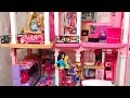 Barbie Dream House Barbie Chelsea Skipper Stacie!! Part 1