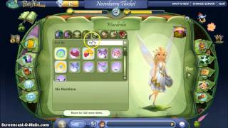 My Pixie Hollow Account 2013