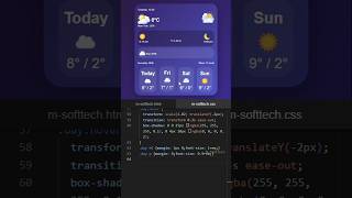 How To Make Weather App Design Using HTML CSS