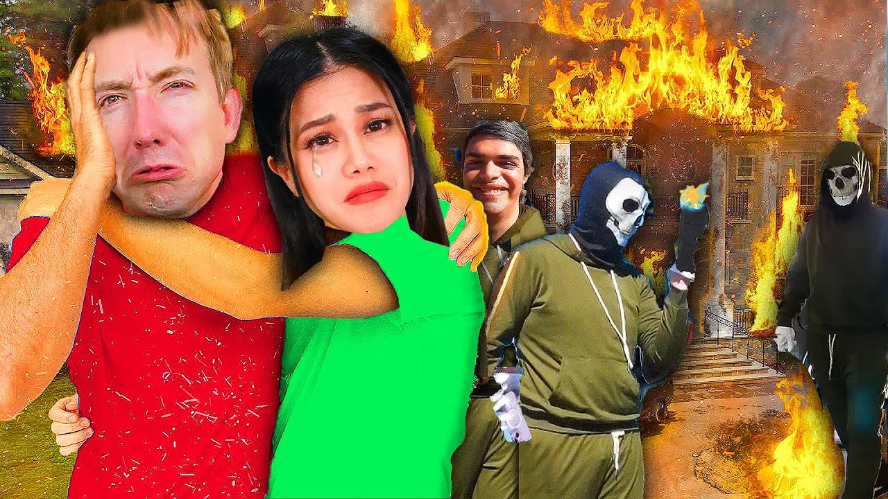 SPY NINJAS Safe House Burned Down By SCATTERED SKULL!! 😱 GOODBYE CWC 😭 ...