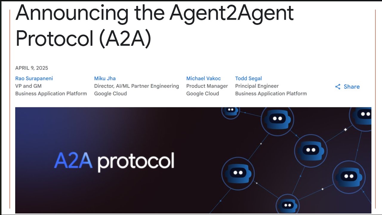 Google A2A Protocol Explained Hello World & Number Guessing Game Demo ...