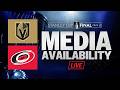 Vegas Golden Knights Vs Carolina Hurricanes Game 1 Post Game Media Availability 