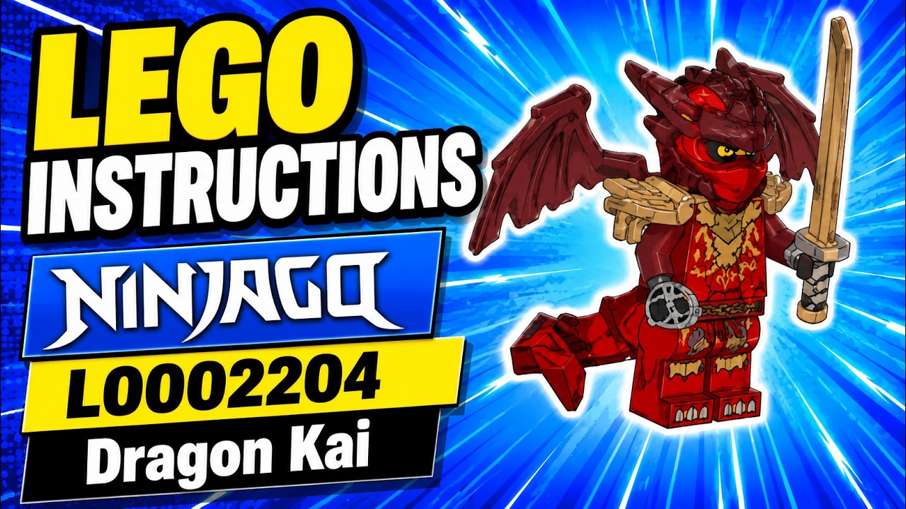 Ninjago - Dragon Kai - Magazine Gift LEGO instructions