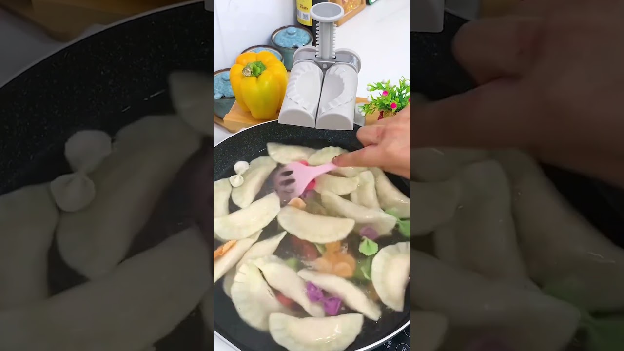 Manual dumpling maker 