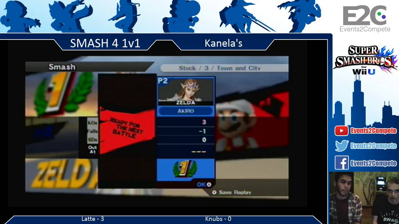 Kanela Breakfast Club #2 Singles: Akiro (Zelda/Link) vs. Latte (Iggy/Mario) GF