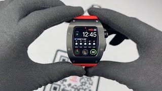 Preview of all 5 of the Asorock x Apple smartwatch cases (richard mille homage design)