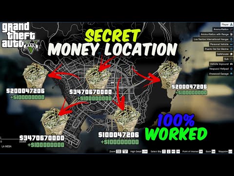 GTA 5 - Secret Money Location (PS5, PS4, PC & XBOX)