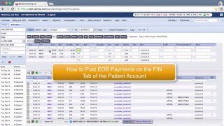 Medical Billing and Practice Management Software-How to Post EOB Payments